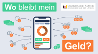 Hier sehen Sie das Logo zur LWR "Wo bleibt mein Geld?" Hier sehen Sie das Logo zur LWR "Wo bleibt mein Geld?"